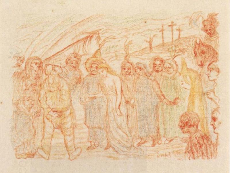 James Ensor The Descent from Calvary